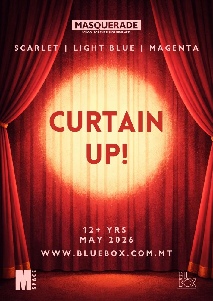 Scarlet/Light Blue/Magenta